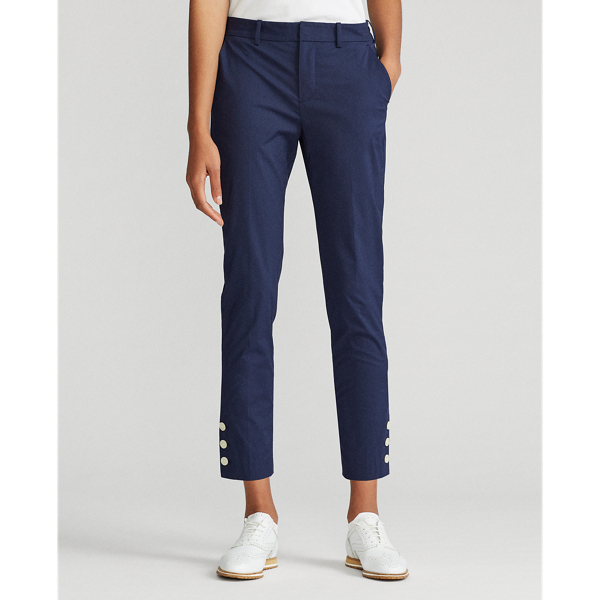 Refined Navy Buttoned-Cuff Trouser Ralph Lauren Golf 3