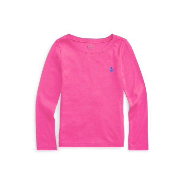 Cotton-Modal Long-Sleeve Tee Girls 1.5-6.5 Years 1