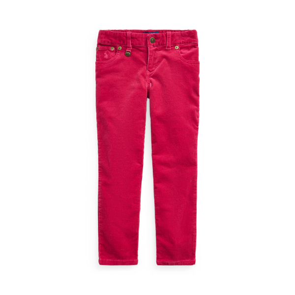 Corduroy broek met skinny pasvorm en stretch. Girls 1.5-6.5 Years in 1