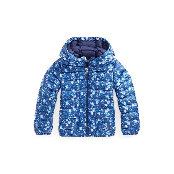 Ralph lauren floral puffer jacket hotsell