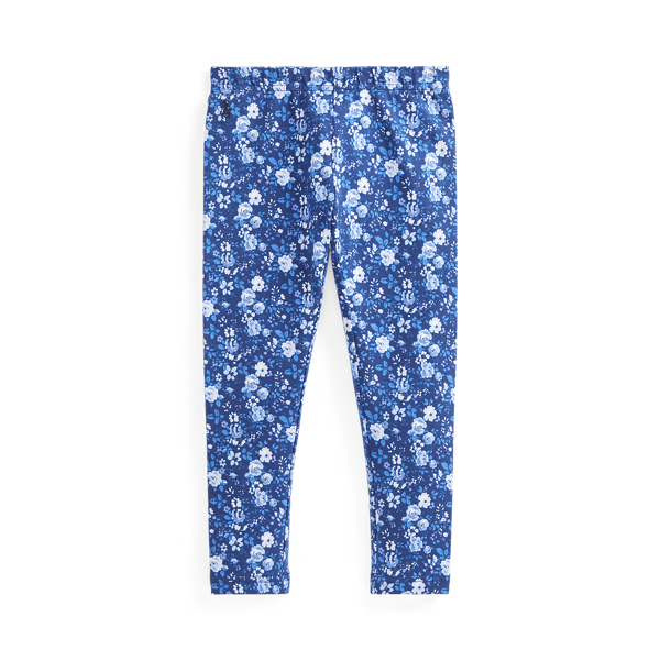 Legging fleuri en jersey stretch GIRLS 1.5-6.5 YEARS en 1