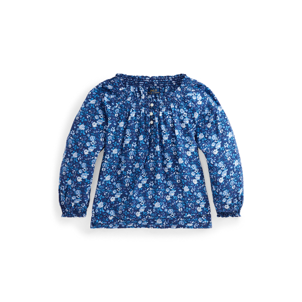 Haut smock&eacute; fleuri GIRLS 1.5-6.5 YEARS en 1