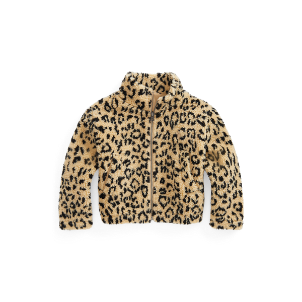 Animal Print Fleece Jacket for Girls Ralph Lauren UK