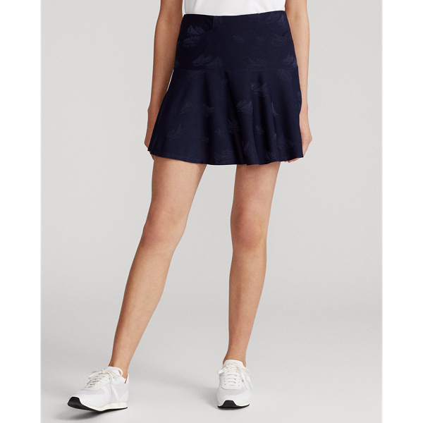 Jacquard-Skort RLX in Pazifikwinde 4