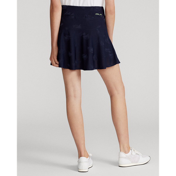 Jacquard-Skort RLX in Pazifikwinde 5