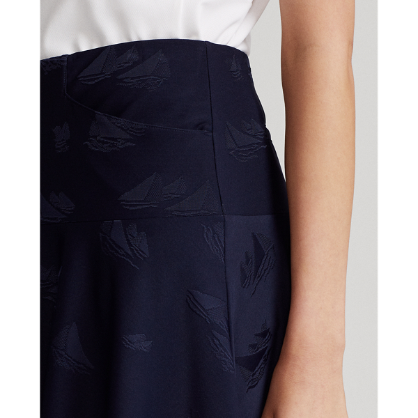 Jacquard-Skort RLX in Pazifikwinde 6