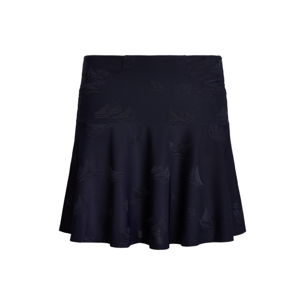 Jacquard-Skort RLX in Pazifikwinde 2