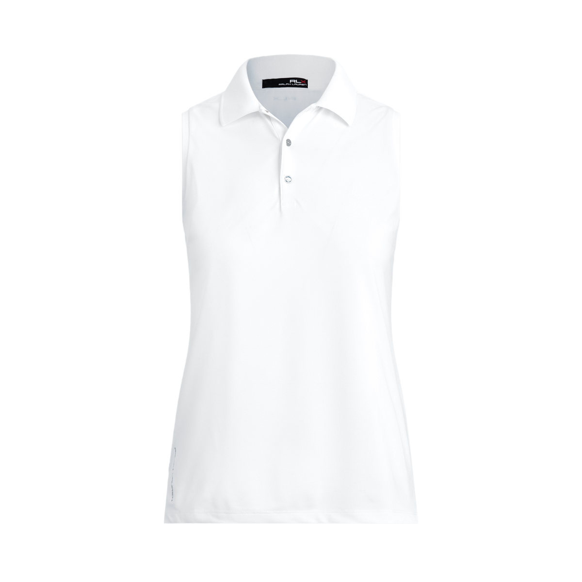 売れ筋商品|||ラルフローレン Tシャツ レディース トップス WIMBLEDON SLEEVLESS PIQUE POLO SHIRT - Polo shirt - ceramic white Ralph Lauren Wimbledon Piqué Sleeveless Polo Shirt in White