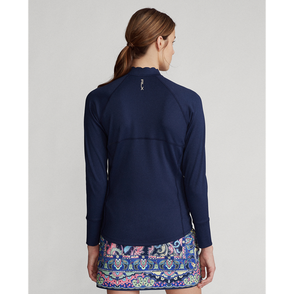 Refined Navy Stretch Quarter-Zip RLX 5