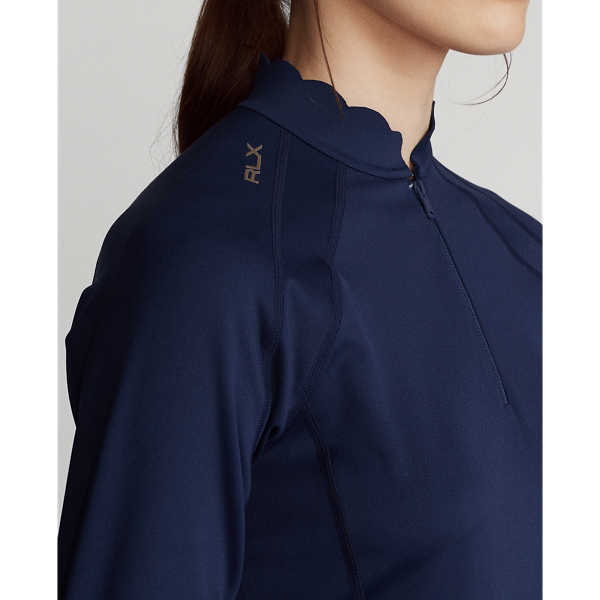 Refined Navy Stretch Quarter-Zip RLX 6