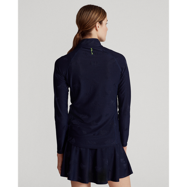 Jersey de jacquard con cremallera corta RLX en Vientos del Pac&iacute;fico 5