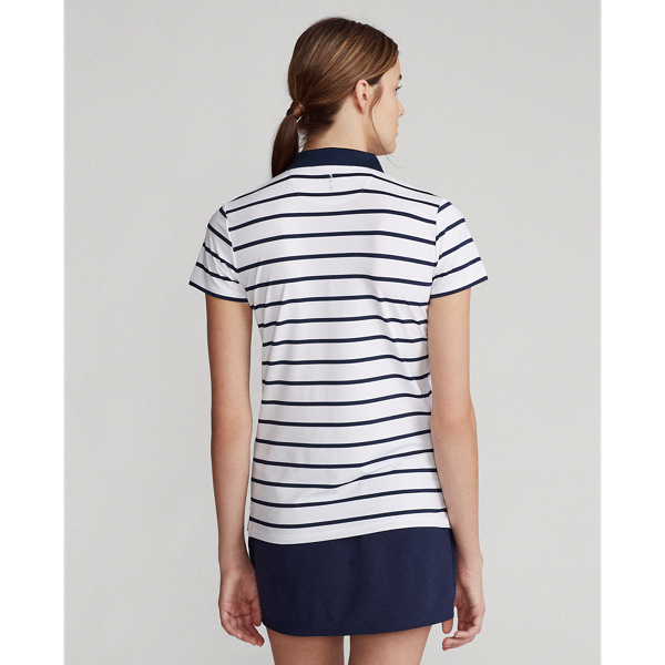 Polo tecnica RLX in Righe blu navy 5