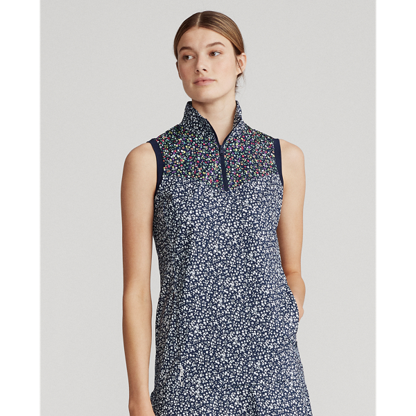 Preppy Petals Floral-Print Performance Dress RLX Golf 4