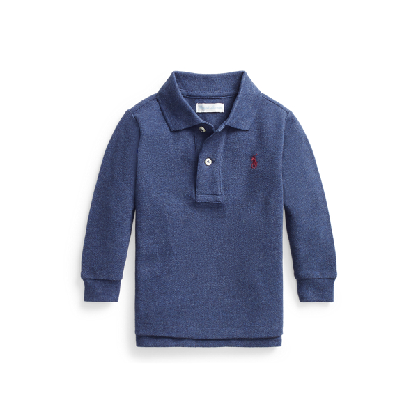 Langarm-Polo aus Baumwollpiqu&eacute; Baby Boy in 1