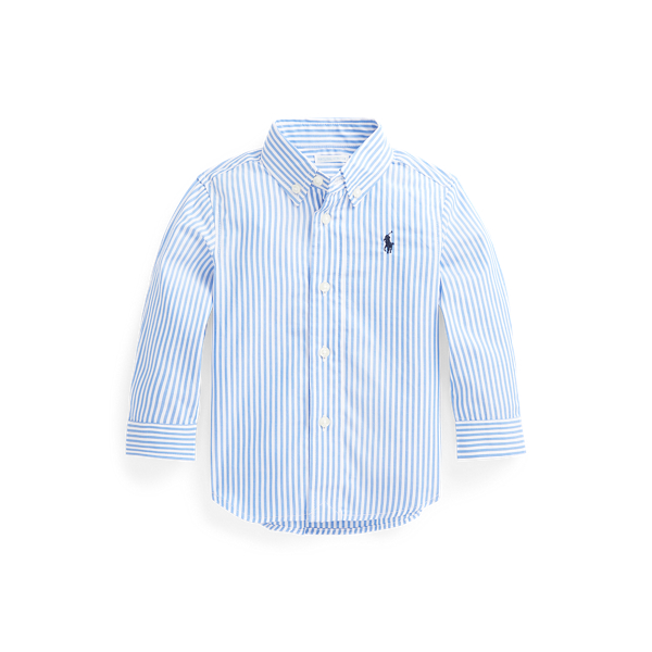 Striped Cotton Poplin Shirt