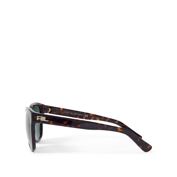 Shiny Dark Havana RL Hinge Sunglasses Ralph Lauren 3