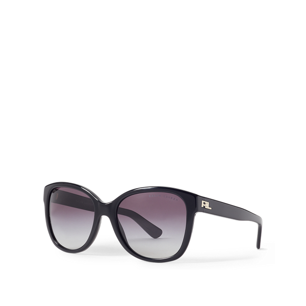 Shiny Black RL Hinge Sunglasses Ralph Lauren 2