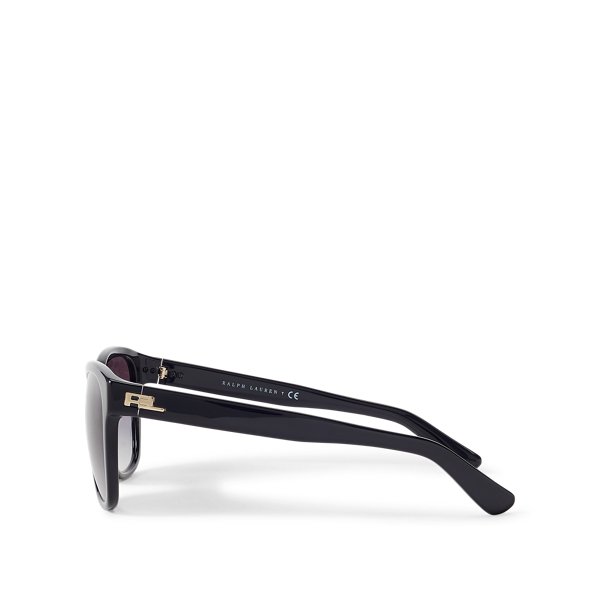 Shiny Black RL Hinge Sunglasses Ralph Lauren 3