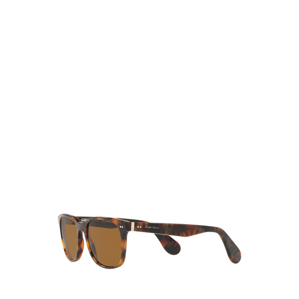 Havana Jerry Tortoiseshell Square Sunglasses Ralph Lauren 3