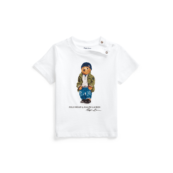 Polo Bear Cotton Jersey T-Shirt Baby Boy 1