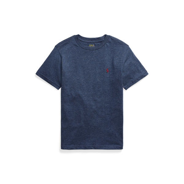 Cotton Jersey Crewneck Tee Boys 6-14 Years 1