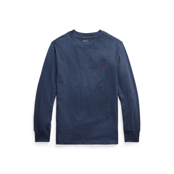 Cotton Jersey Long-Sleeve Tee Boys 6-14 Years 1