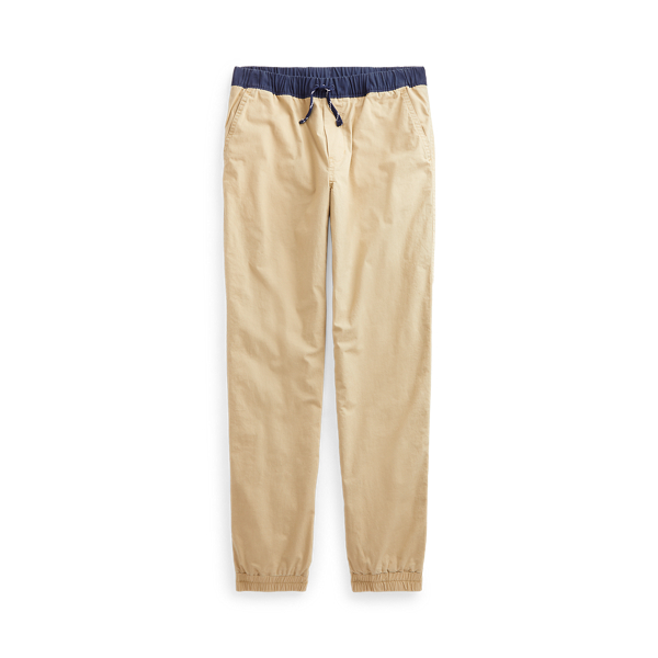 Tapered Stretch Cotton Pant BOYS 6-14 YEARS em 1