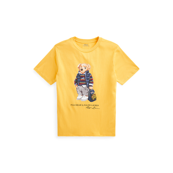 Polo Bear Cotton Jersey Tee