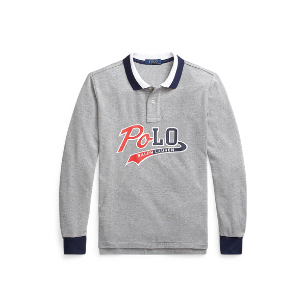 Polo de piqu&eacute; de algod&oacute;n con logotipo