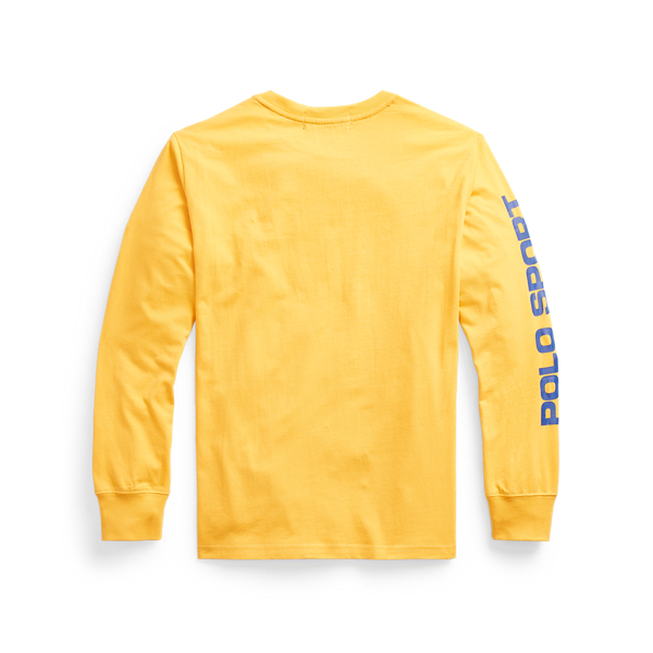 Gold Bugle Polo Sport Cotton Long-Sleeve Tee Boys 8-20 2
