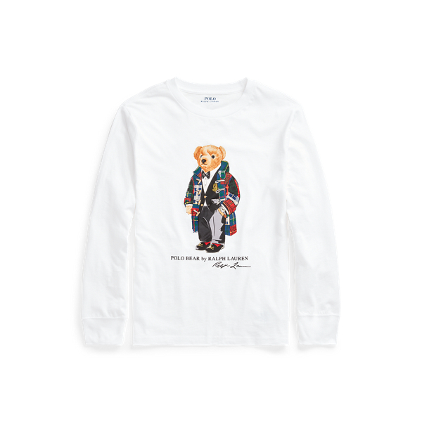 T-shirt em malha de algod&atilde;o Duffel Bear Boys 6-14 Years em 1