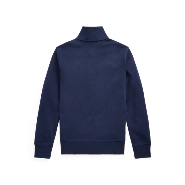 Cruise Navy Cotton Interlock Quarter-Zip Pullover Boys 8-20 2