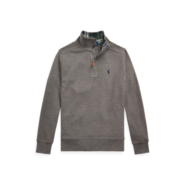 Pullover in interlock con cerniera Boys 6-14 Years in 1