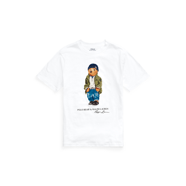 Polo Bear Cotton Jersey T-Shirt Boys 6-14 Years 1