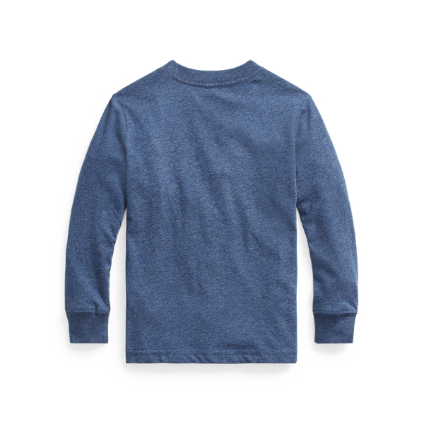 Blue Cotton Jersey Long-Sleeve Tee Boys 1.5-6 Years 2
