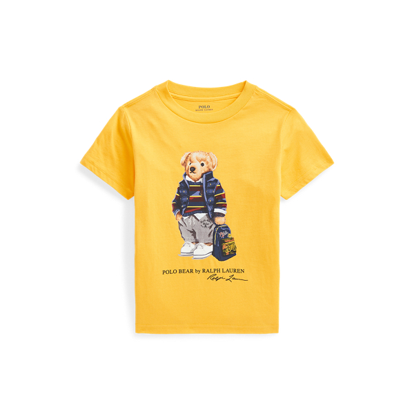 Polo Bear Cotton Jersey Tee
