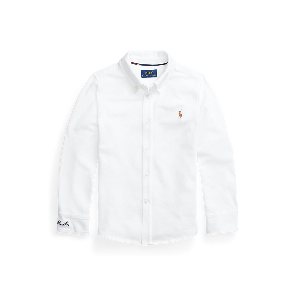 Chemise coton Oxford piqu&eacute;