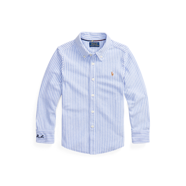 Knit Cotton Oxford Shirt Boys 1.5-6 Years 1