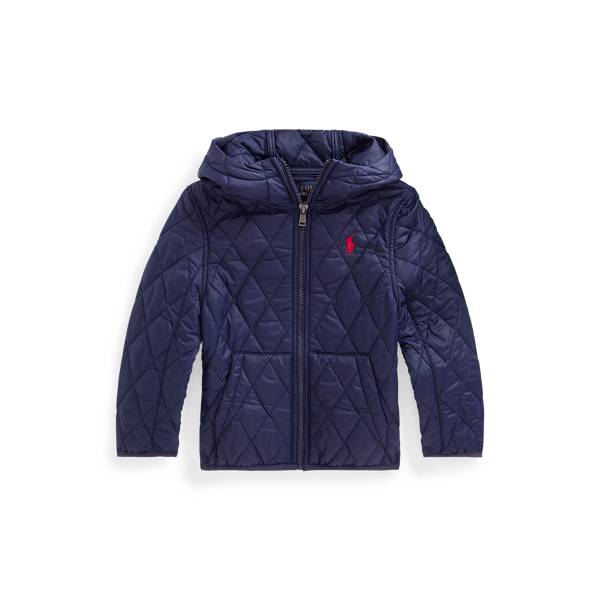 Water-Resistant Quilted Jacket Boys 1.5-6 Years 1
