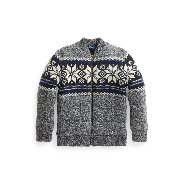 Snowflake Full-Zip Jumper Boys 1.5-6 Years 1