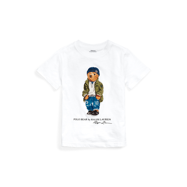 Polo Bear Cotton Jersey T-Shirt Boys 1.5-6 Years 1