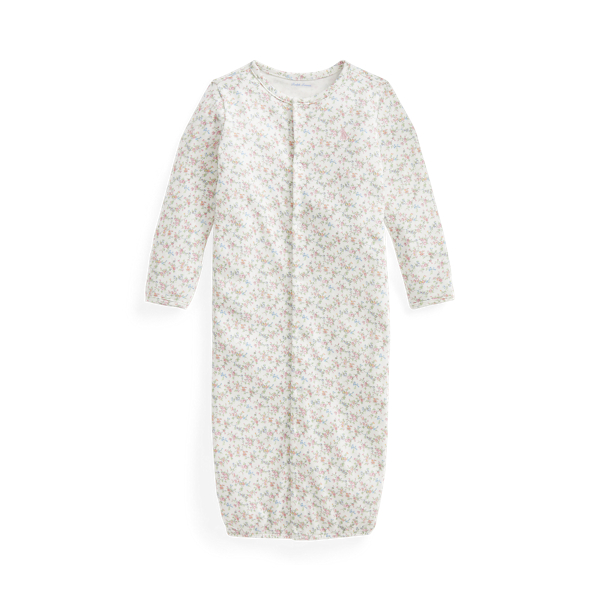 Convertible Gown Coverall Baby Girl in 1