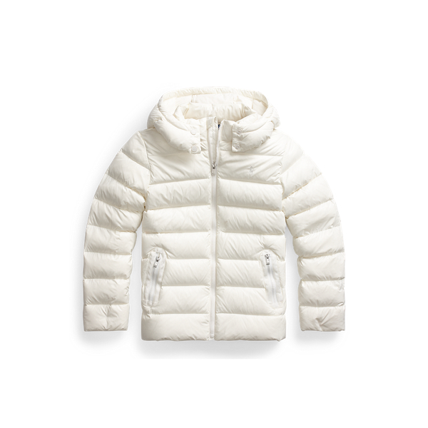 Water-Repellent Down Jacket Girls 7-14 Years in 1