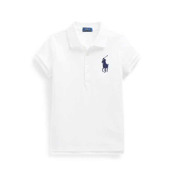 Polo Big Pony coton piqu&eacute; stretch Girls 7-14 Years en 1