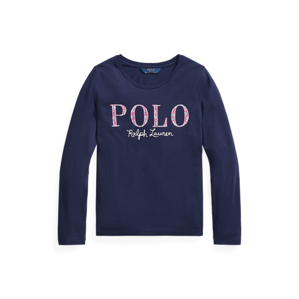 Logo Jersey Long-Sleeve Tee Girls 7-14 Years 1