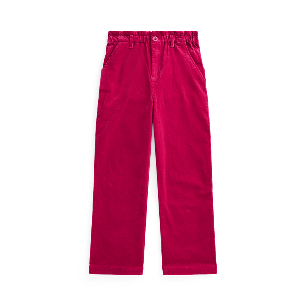 Stretch Cotton Corduroy Pull-On Pant Girls 7-14 Years em 1