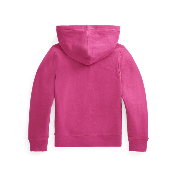 College Pink Fleece Full-Zip Hoodie Girls 7-14 Years 2