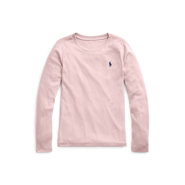 Maglietta cotone modal maniche lunghe Girls 7-14 Years in 1