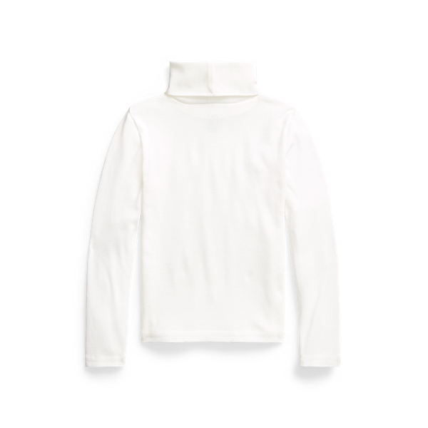 Nevis Cotton-Modal Roll Neck Girls 1.5-6.5 Years 2