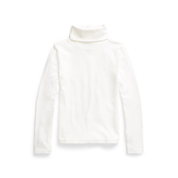 Cotton-Modal Roll Neck Girls 1.5-6.5 Years 1